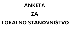 Istraživanje stavova lokalnog stanovništva